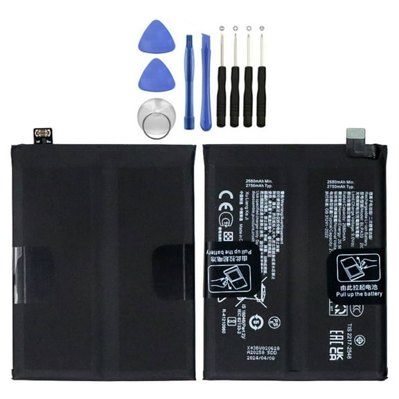 KIQ 7.82V 5430mAh Li-Ion Replacement Battery Compatible with OnePlus 12R(BLPA33)