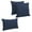 Azul, variant on Blazing Needles Double-corded Solid Outdoor Spun Polyester Throw Pillows with Inserts (Set of 3), Lime
