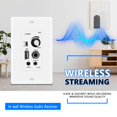 thumbnail image 3 of Amplificador PNWCZ Bluetooth de 2 canales USB Mic Aux 120 W, 3 of 7