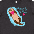 thumbnail image 4 of Inktastic Otter-ly in Love-otter with Heart Youth T-Shirt, 4 of 5