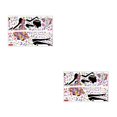 thumbnail image 2 of Transemion Beautify Decor With Various Themes And Designs Wall Stickers Adhesive Non-damaging To Walls As Shown 2Set, 2 of 6