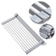 thumbnail image 1 of CHAO Soporte para esponja para fregadero de cocina, 33*23cm, organizador para fregadero, soporte telescópico para esponja para almacenamiento en fregadero, adecuado para fregadero, plástico, 1 of 5