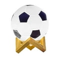 thumbnail image 2 of Lampe de Soccer Luminosité Réglable Petite Lampe de Table LED Veilleuse Blanc Chaud pour Étude, Base Creuse, 2 of 8