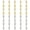 B 20pcs, variant on 20pcs Necklace Buckle, DIY Necklace Bracelet Connection Buckle, Jewelry Spring Switch Buckle, Lobster Buckle, Jewelry Buckle Converter, Bracelet Extender, Suitable for Bracelets, Necklaces,