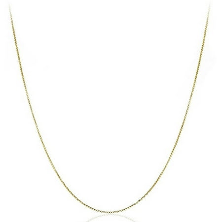 A 14kt Yellow Gold Inspired High-Polish Necklace, 18