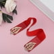 thumbnail image 5 of Cinturón ajustable de 1 pieza con diseño elástico de Unique Bargains en rojo, 5 of 5
