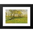 thumbnail image 2 of Herman Hartwich 18x13 Black Modern Framed Museum Art Print Titled - Hackensack, New Jersey, Fisher's Pond (1894), 2 of 5
