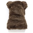 thumbnail image 4 of Máscara de oso de peluche para Halloween, cosplay, fiestas, eventos, color marrón, 4 of 5
