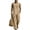 Khaki, variant on Men's Summer Linen Blend Irregular Hem Sleeveless Button Top Wide Leg Pants Casual Two Piece Outfit Set Army Green L