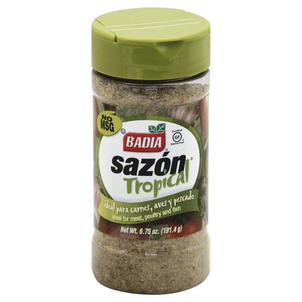 BADIA Sazon Tropical Seasoning, 6.75 oz