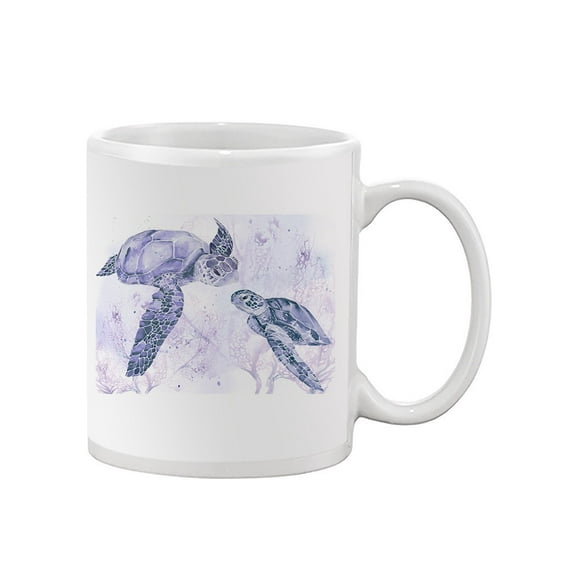 Turtles Watercolor Mug - Jennifer Paxton Parker Designs,