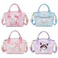 thumbnail image 2 of Sanrio Hello Kitty Backpack Cinnamoroll Shoulder Crossbody Purse My Melody Handbag Kuromi Rucksack Bag Pompom Purin PU Wallet, 2 of 7