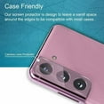thumbnail image 3 of Dteck [3 Pack] for Samsung Galaxy S21 Plus 6.7-inch Camera Lens Protector Anti-fingerprint Anti-Scratch Tempered Glass for Galaxy S21+ 5G Protective (Transparent), 3 of 7