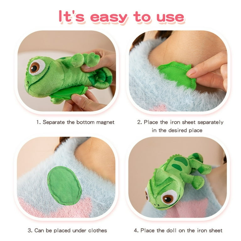 Ftwujt 6.2in Chameleon,Pascal Plush,Chameleon toy,Chameleon Stuffed Animal,Birthday Gift,Plush Stuffed toys Soft Decorations, Birthday Party Preferred Gift for Christmas,Holidays, Birthdays,Green