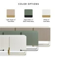 thumbnail image 4 of Pemberly Row Modern / Contemporary Wood 3-Cabinet TV Stand in White, 4 of 8