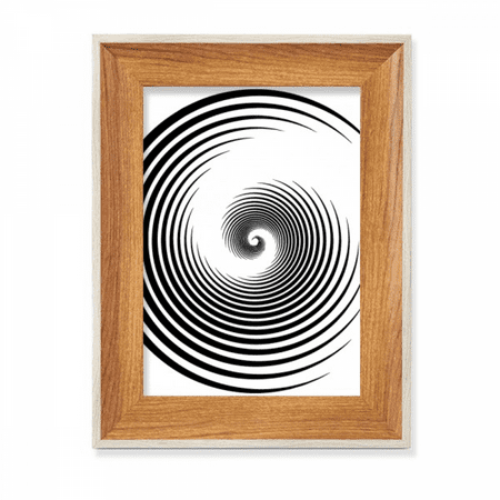 rotation center halo desktop wooden photo frame display picture art painting multiple sets