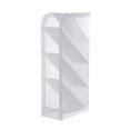 thumbnail image 1 of Plastic Pen Box Cosmetic Brush Stand Table Storage Box Storage Accessories Stationery Color 4-Grid Pencil Organizer Pen Holder WHITE 1, 1 of 8