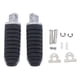 thumbnail image 1 of 1 par de estriberas delanteras, reposapiés, mini pedales aptos para motocicletas GSF1250 1250 GSX1250 GSX650 (negro), 1 of 9
