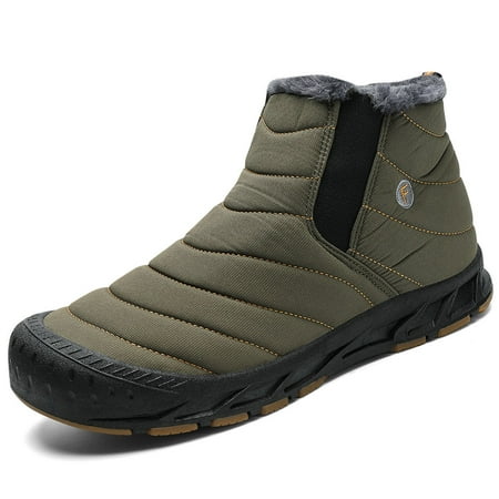 

Engtony Winter Women Waterproof Snow Boots Fashion Thickened Plush Thermal Lining Cold proof Shoes