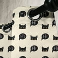 thumbnail image 3 of Ambesonne Cat Grommet Curtain, Black Kitties Saying Hi, 50" x 84", Ivory Black Ruby, 3 of 6