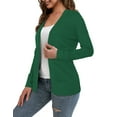 thumbnail image 3 of GingDin Women's Cardigans Lightweight Long Sleeve Open Front Sweater Cardigan s-2xl, 3 of 10