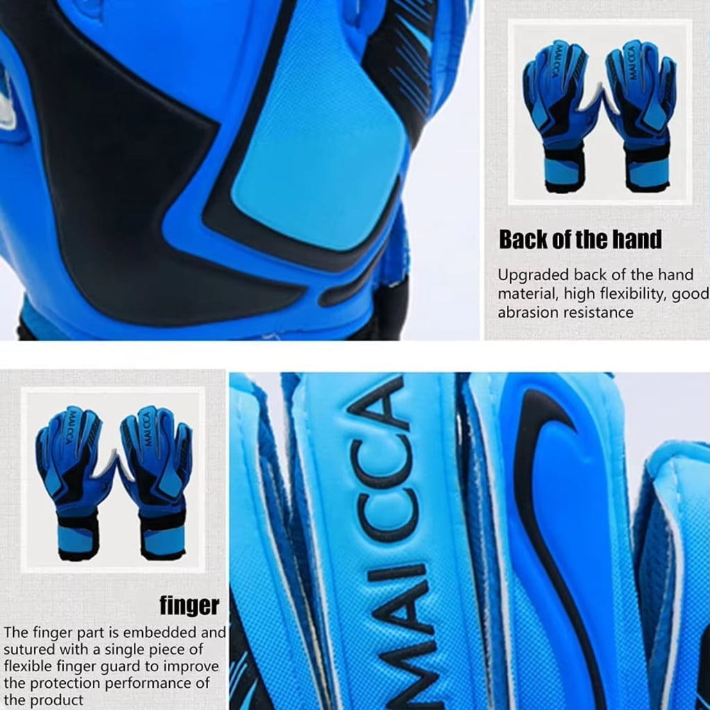 Professional Goalkeeper Gloves Latex Support Football Game Gloves Enduring