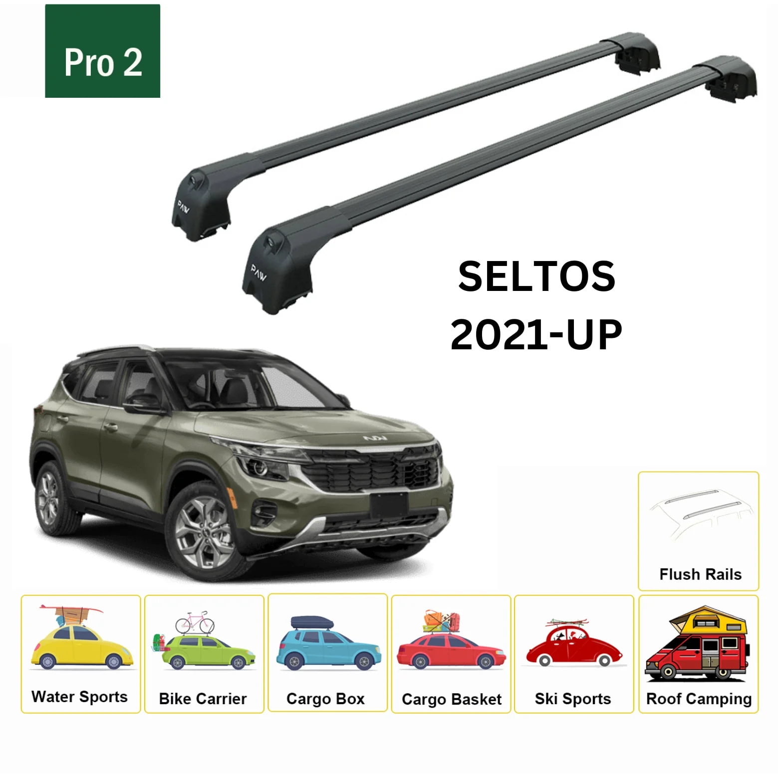 Roof rack for 2021 on sale kia seltos