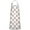 White Cow Scarf, variant on White Cow Moo Milk Pattern Apron-Garden Aprons for Women with Pockets-Cotton Linen Waterproof Kitchen Cooking Gardening Aprons Adjustable for Kitchen,Cooking,BBQ and Salon 33x27 Inch