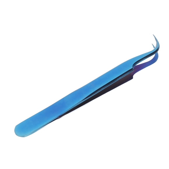 Pinzas de extensión de pestañas, pinzas aplicadoras de pestañas Pinzas de maquillaje de belleza inoxidable Pinzas aplicadoras de pestañas confiables y duraderas