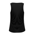 thumbnail image 5 of Chaleco informal de mujer de color liso con cuello cuadrado - Mezcla de poliéster ligera - Para todas las estaciones - Tallas S-XL, 5 of 5