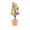 D, variant on Easter Egg for Spring Party Decorations, Artificial Potted Flower with Colorful Spotted Eggs, Tabletop Egg Decor for Holiday, Wedding & Home DIY Decor