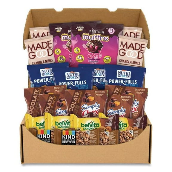 Snack Box Pros GRR70000192 Chocolate for Breakfast Snack Box - 23 Count