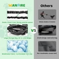 thumbnail image 3 of Correa de manos libres para perro WANFIRE con riñonera, reflectante, 3 of 8