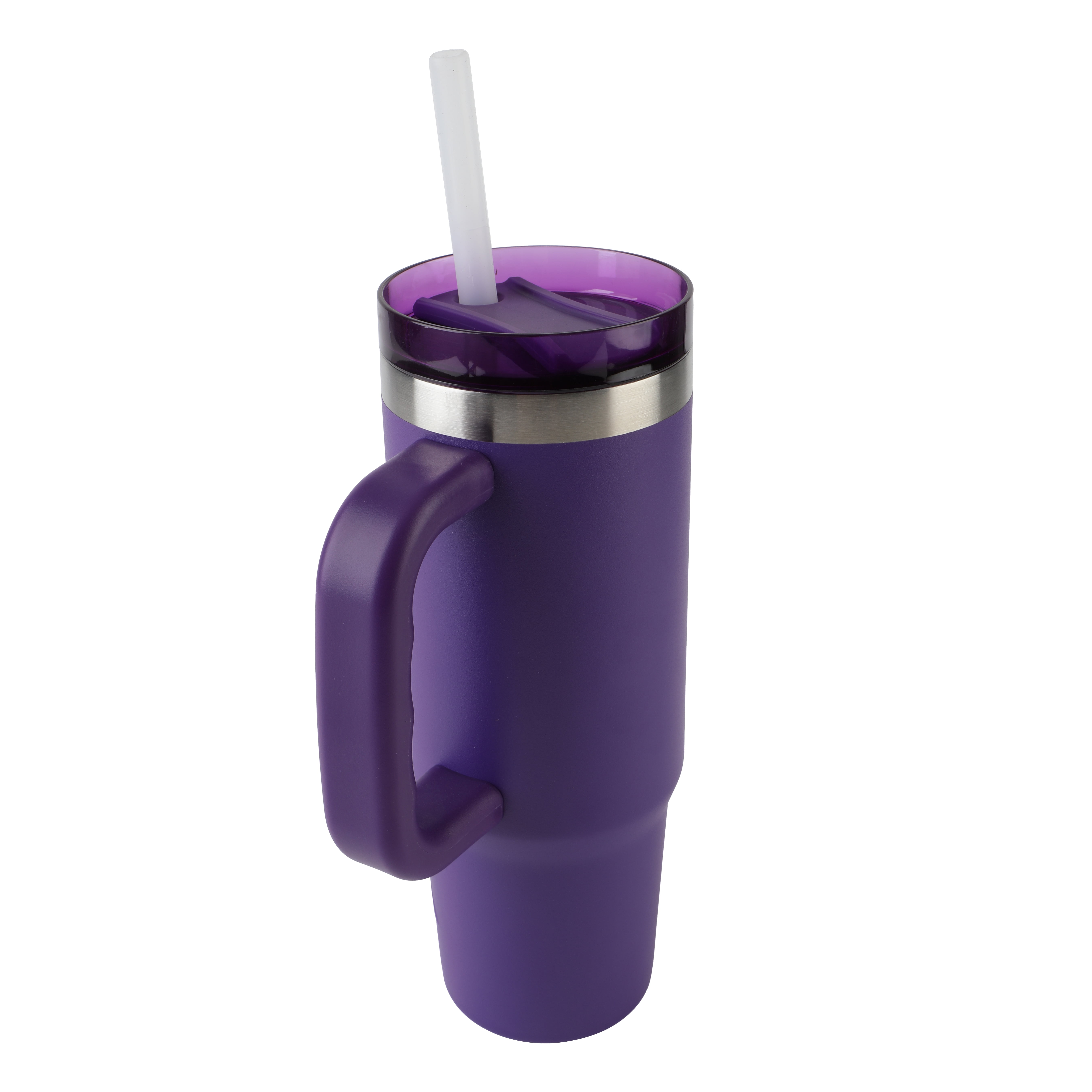 Ozark Trail 30oz Tumbler with handle- Purple