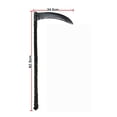 thumbnail image 2 of SUSHANG Halloween Decor Halloween SickleProp Scythe Grim Scythe Staff GrimSickle Halloween Death Dress up Toys Zombie Accessories Halloween Props, 2 of 7