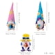 thumbnail image 2 of Xihbxyly Adorno de Gnomo de Verano, Diseño de Rodolfo Sin Rostro, Divertido Adorno de Surf de Playa, Poliéster Vibrante, Bonito Ambiente Veraniego, Decoración Única para El Hogar o Fiesta, Tamaño 10, 2 of 3