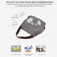 thumbnail image 5 of Sunyuer Women Canvas Tote Bag Travel Shoulder Bag Large Capacity Crossbody Top Handle Fashion Handbags, 5 of 8