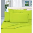 thumbnail image 2 of Celine Linen 1500 Series Microfiber 4pc Bed Sheet Set King Lime-Green, 2 of 2