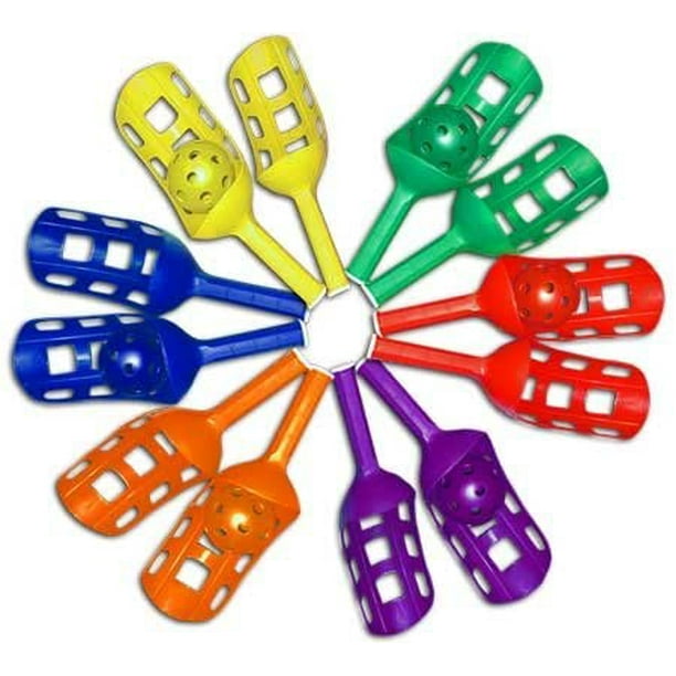 Cannon Sports Assorted Colors Scoop Ball Game Set, Set of 6