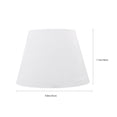 thumbnail image 2 of OULII 1Pc Decorative Lampshade Cloth Table Lamp Shade Simple Design For Bedroom, 2 of 8