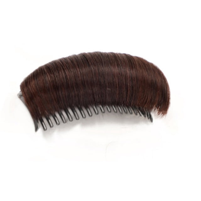 Almohadilla para el cabello, moño, pinza para el cabello postizo, almohadilla para el cabello, clip para el cabello natural para dar volumen, bricolaje