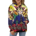 thumbnail image 6 of Yu-Gi-Oh Hoodie 3D Print Pullover Hooded Long Sleeve Sweatshirts Tops Blouse with Pocket for Mens Womens, 6 of 6