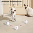 thumbnail image 5 of Cat Toys, Toy Ball With Led Light, 360 Degree Automatic Rotation And Usb Charging Interactive Cat Toys For Pet Dog Kittens (white), 5 of 5