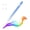 Gradation Blue, variant on MoKo Pencil for iPad (A16) 11th 10th Gen, Stylus Pen for 2018-2025 Apple iPad 11/10/9/8/7/6/A16, Mini 7/6/5, Air M3/M2 11"/13"/5/4/3, Pro M4 13"/12.9"/11" Tilt Sensitivity, USB-C Fast Charging,White