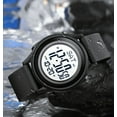 thumbnail image 2 of Multifunctional Digital Watch with Time Stopwatch Alarm LED Backlight, Countdown Date/Week Display Hourly Chime for Men Women, 2 of 7