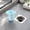 Blue, variant on Floor Drain Core Insert for Bathroom Kitchen Device - Toilet Odor Barrier with Insect Deterrent - Standard Drain Fit for Sink Shower Floor - Plastic Pipe Seal Plug