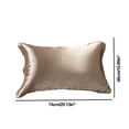 thumbnail image 3 of Silk Pillowcase, Reversible Sateen Pillow Cover, Smooth Fabric for Comfort, Bedroom Upgrade, Home Essentials Shopper, 3 of 6