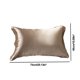 thumbnail image 3 of Funda de almohada reversible de seda para cabello y piel | 70 % seda, 30 % fibras recicladas | Funda de almohada de satén refrescante | 73 x 48 cm | 1 unidad en plata, oro rosa, beige, azul cielo,, 3 of 6