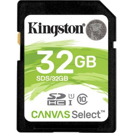 Карта памяти kingston canvas select plus sdhc 32 гб