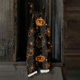 thumbnail image 6 of HAJWOH Halloween Plus Size Boho Overalls for Women Halloween Print Hippie Cloth Floral Printed Jumpsuits Spaghetti Strap Rompers(Fluorescence Yellow,L), 6 of 6